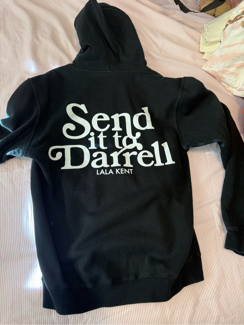Lala Kent 'Send It to Darrell' Black Hoodie